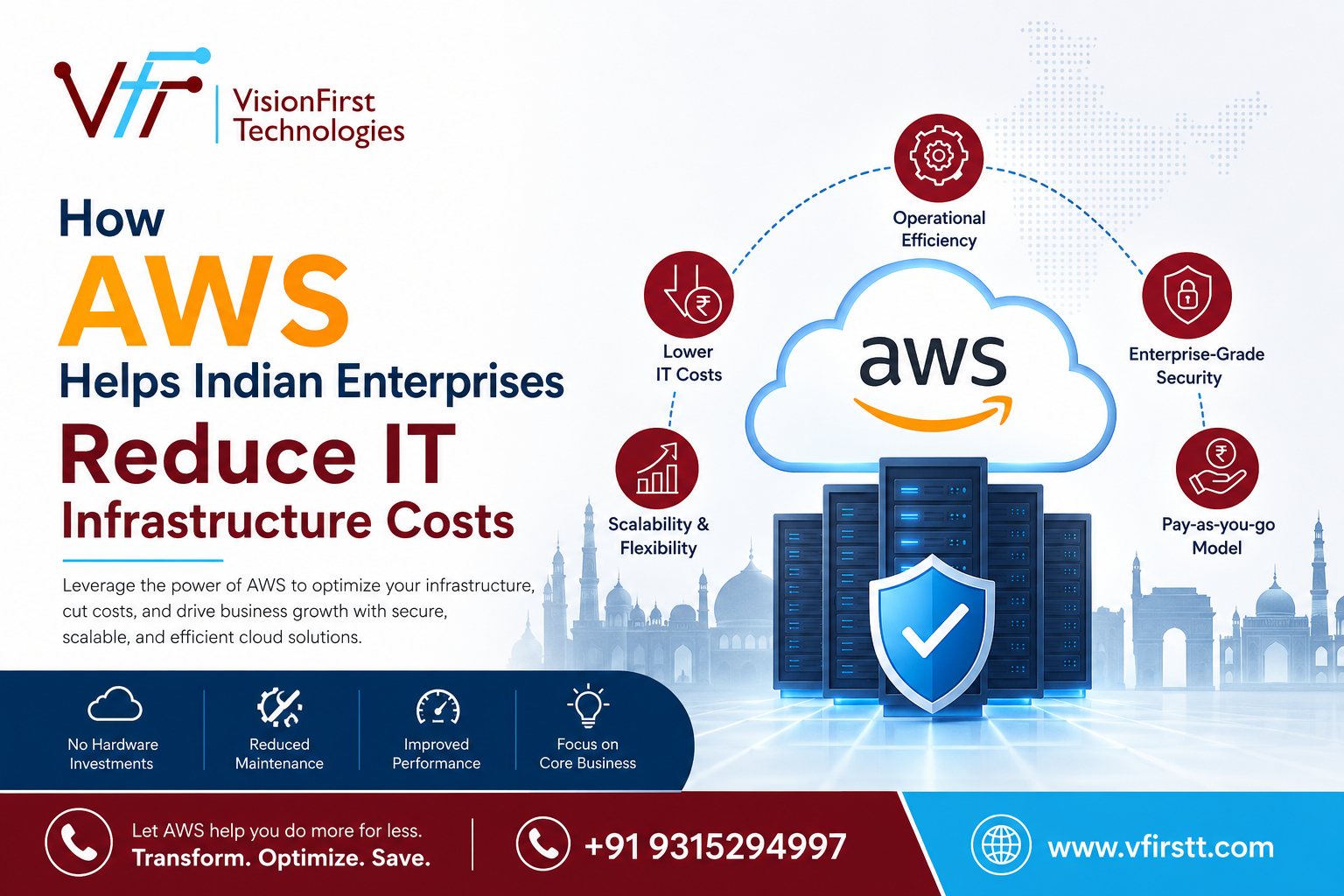 How AWS Helps Indian Enterprises Reduce IT Infrastructure Costs