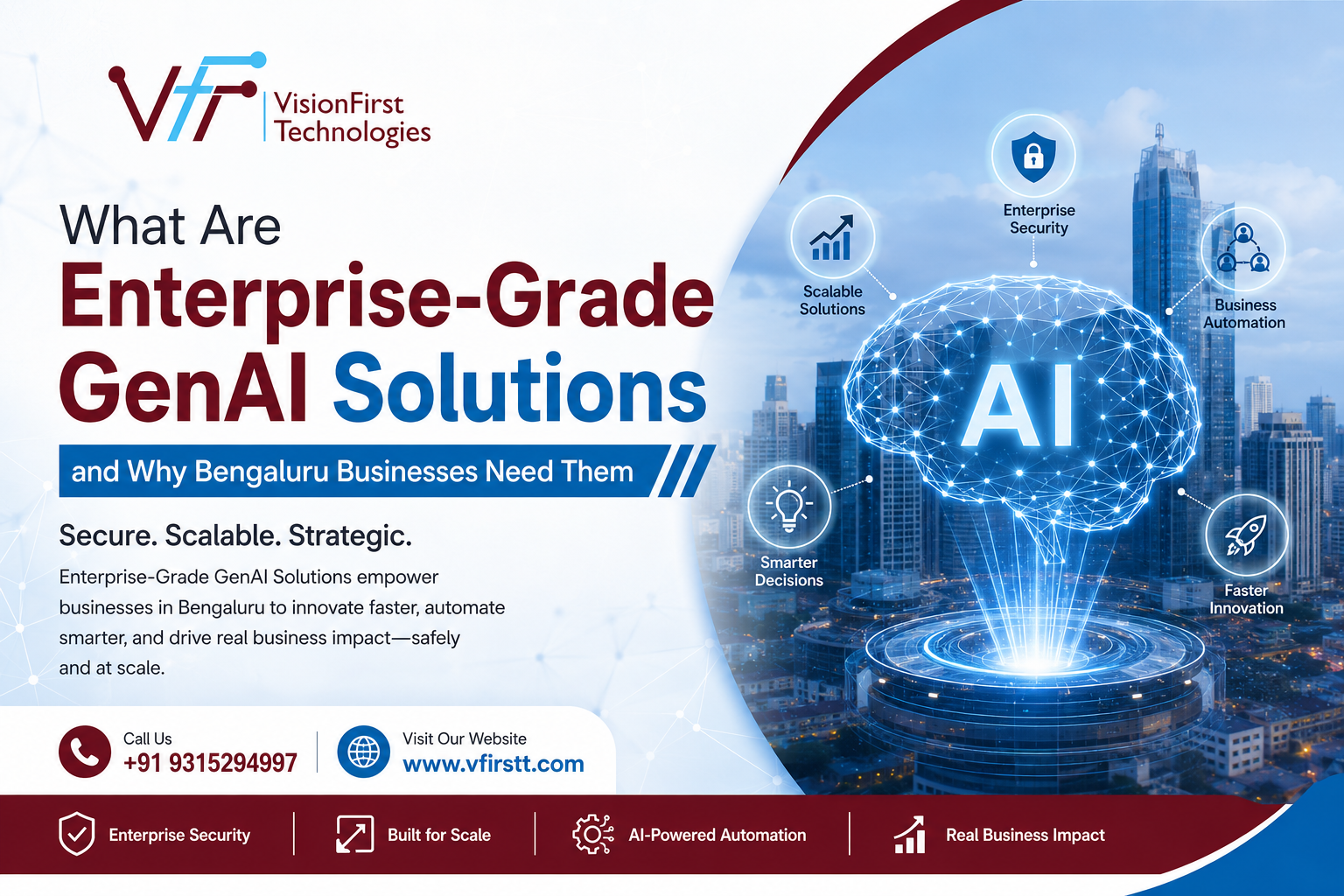 What Are Enterprise-Grade GenAI Solutions and Why Bengaluru Businesses Need Them